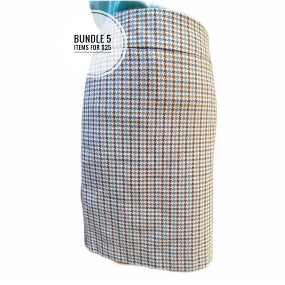 The Limited Houndstooth Pencil Skirt - Picture 1 of 13